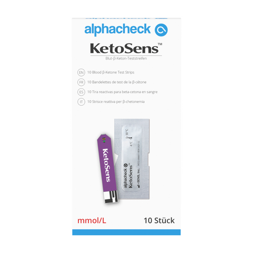 Alphacheck Ketosens Blut ß-Ketone Teststreifen 10 St Berger Med bei onfy.de kaufen 17306068
