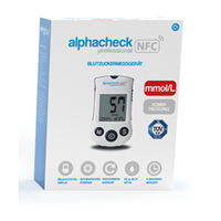 Alphacheck Professional Bzmg Mmol/L Kombipackung null