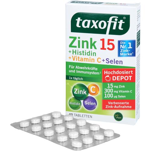 Taxofit Zink + Histidin + Selen Depot 40 St MCM KLOSTERFRAU Vertr. bei onfy.de kaufen 18112969