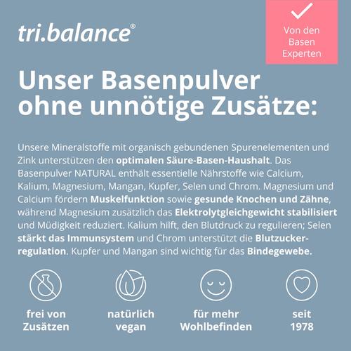 Tri.balance Basenpulver Natural 300 g tri.balance base products bei onfy.de kaufen 17161115