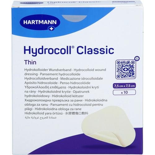 Hydrocoll Classic Thin Wundverband 7.5x7.5 cm 10 St ToRa Pharma bei onfy.de kaufen 19960228