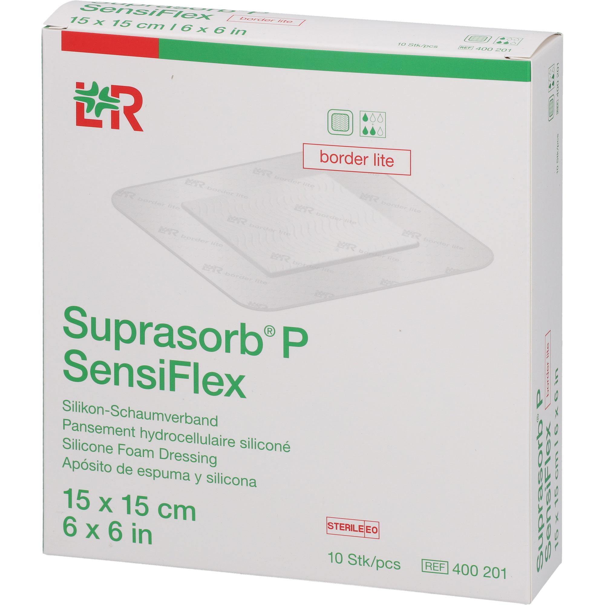 Suprasorb P Sensiflex Border Lite 15x15 cm 10 St Lohmann & Rauscher bei onfy.de kaufen 19445319