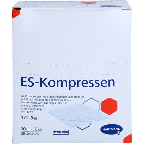Es-Kompressen Steril 10x10 cm 8Fach 25x2 St BWB Medical bei onfy.de kaufen 19900019