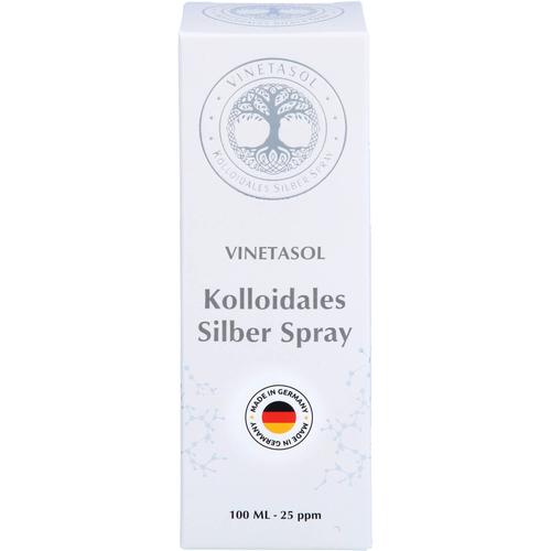 Vinetasol Kolloidales Silber Sprüh - 25Ppm 100 ml NANODIS GmbH & Co. KG Fachbereich Dispersionen bei onfy.de kaufen 18369941
