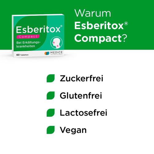 Esberitox COMPACT Tabletten bei Erkältungskrankheiten 60 St MEDICE Arzneimittel Pütter bei onfy.de kaufen 10014374