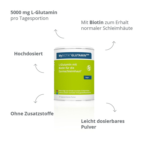 Mybiotik Glutamin 5000 150 g nutrimmun bei onfy.de kaufen 19448281