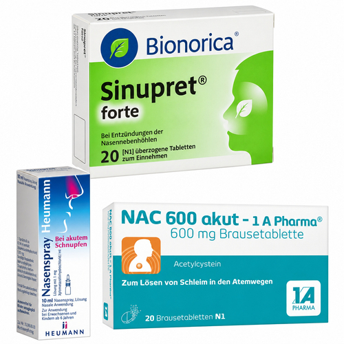 Nasenspray + Hustenlöser + Pflanzen-Dragees bei onfy.de kaufen 02019544756609