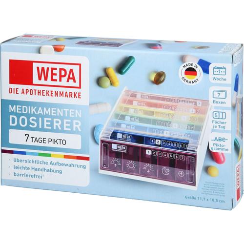 Wepa 7 Tage Wochenmagazin Regenbogen/Piktogramme 1 St WEPA Apothekenbedarf bei onfy.de kaufen 18877962
