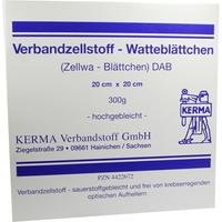 Verbandzellstoff Watteblättchen Hochgebl.20x20cm