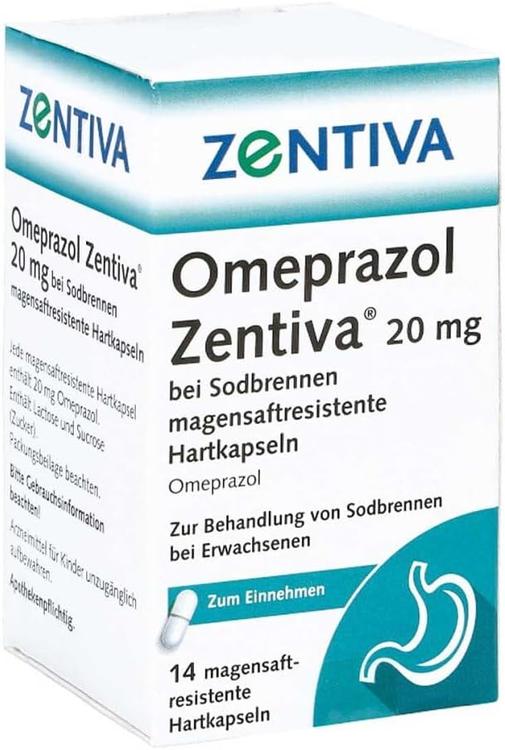 Omeprazol Zentiva 20mg bei Sodbrennen 14 St Zentiva Pharma bei onfy.de kaufen 10541926