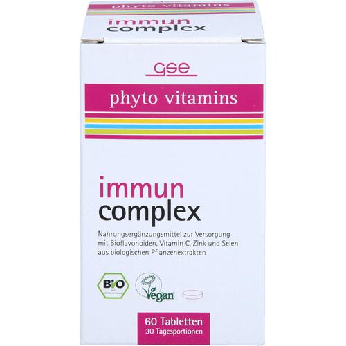 Gse Immun Complex (bio) Phyto Vitamins 60 St GSE Vertrieb Biologische Nahrungsergänzungs- & Heilmittel bei onfy.de kaufen 17611067