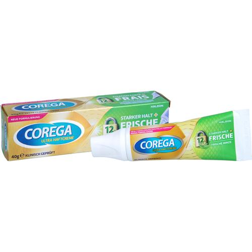 Corega Ultra Haftcreme Starker Halt + Frische 40 g Haleon Germany bei onfy.de kaufen 19283986