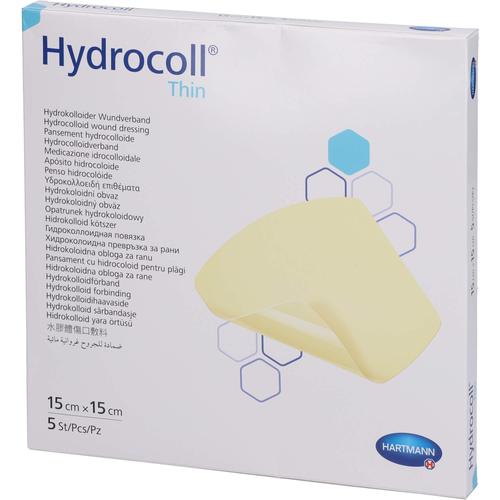 Hydrocoll Thin Wundverband 15x15 cm 5 St Crosp Medical bei onfy.de kaufen 18152615