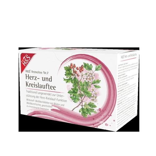 H&S Herz Kreislauf Tee 20x2.0 g H&S Tee - Gesellschaft bei onfy.de kaufen 02070559