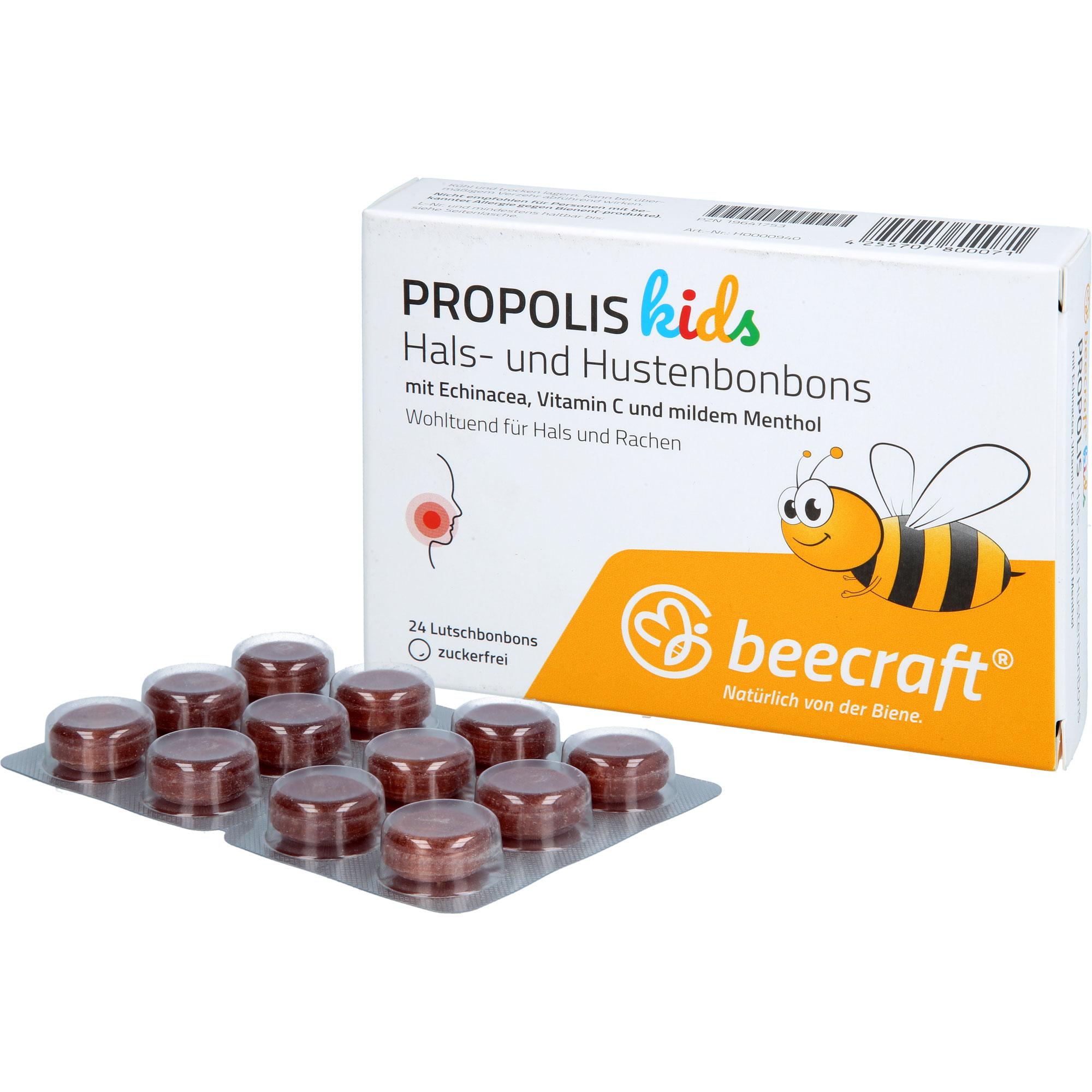 Beecraft Kids Propolis Hals- und Hustenbonbons 24 St Hansa Naturheilmittel bei onfy.de kaufen 19641753