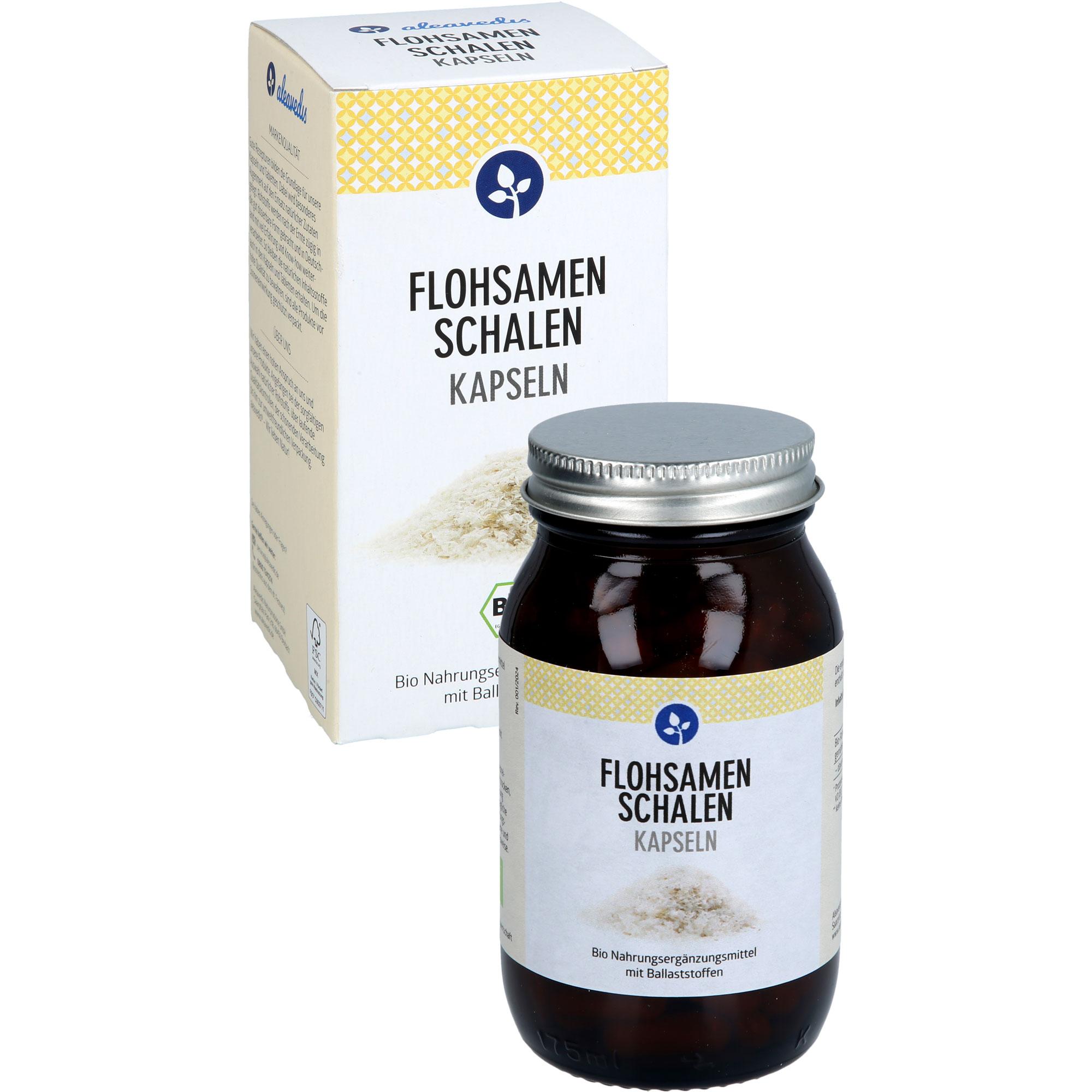 Flohsamenschalen 500 mg Kapseln Bio 120 St Aleavedis Naturprodukte bei onfy.de kaufen 19465977