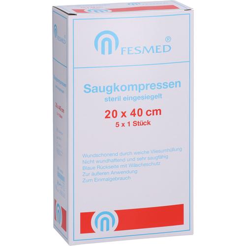 Saugkompresse Steril Fesmed 20x40 cm 5x1 St FESMED Verbandmittel bei onfy.de kaufen 19537895