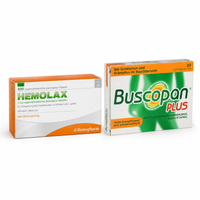Buscopan Plus + Hemolax 5 mg Magensaftresistente Überzogene Table. 2000000000060