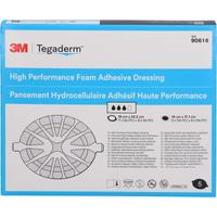 Tegaderm Foam Adhesive Fk 19x22.2 cm Oval 90616 null