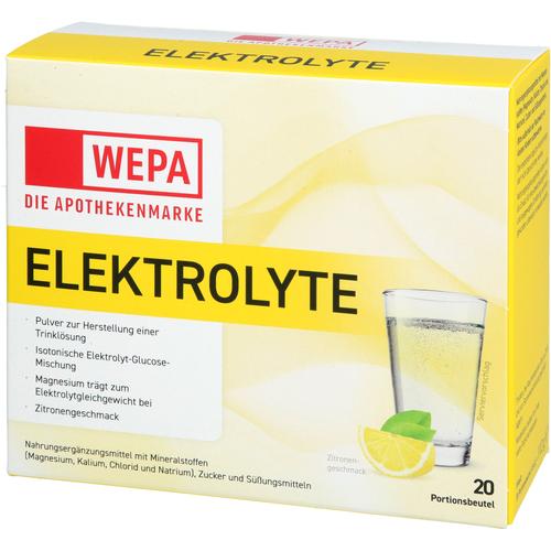Wepa Elektrolyte Pulver Zitrone 20x5.6 g WEPA Apothekenbedarf bei onfy.de kaufen 19787310