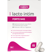 Lacto Intim Forte N45 + Biotin + Vitamin B2 und B3