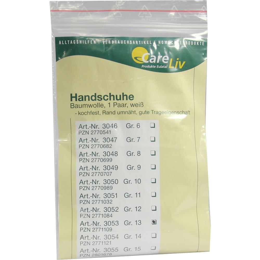 Handschuhe Baumwolle Gr.13