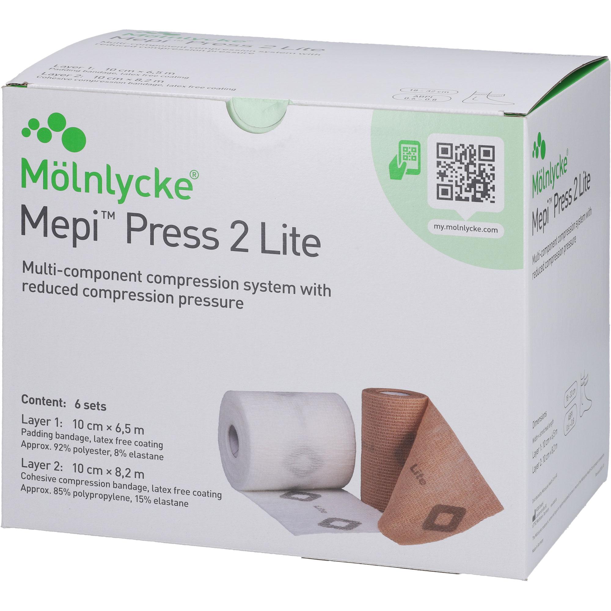Mepi Press 2 Lite Komp.s.10cm Knöchelumf.18-32cm 6 St Mölnlycke Health Care bei onfy.de kaufen 19511878