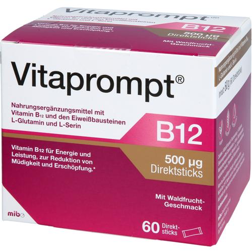 Vitaprompt B12 500 Ug Direktsticks 60 St MIBE GmbH Arzneimittel bei onfy.de kaufen 19690444