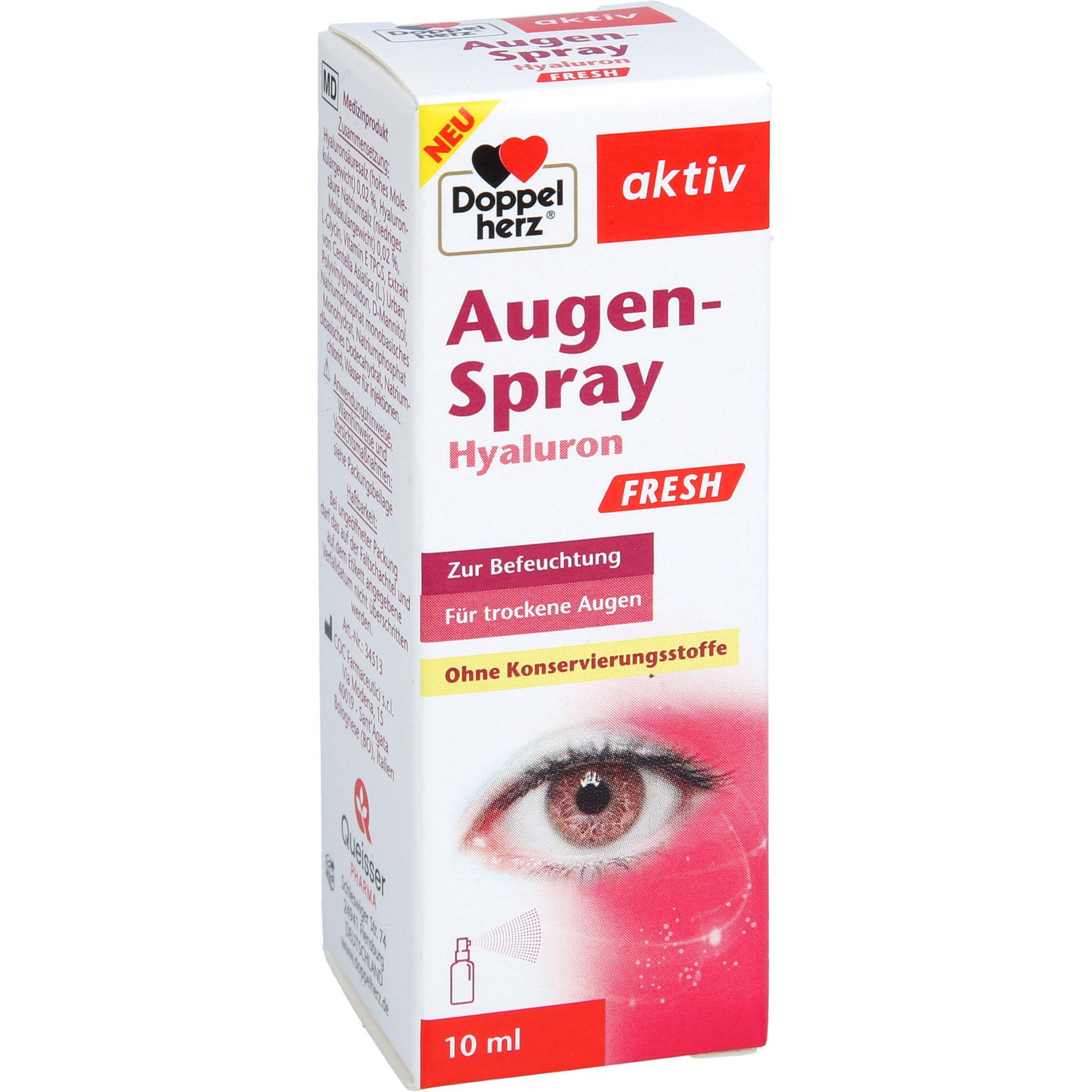 Doppelherz Augen-Spray Hyaluron Fresh 10 ml Queisser Pharma bei onfy.de kaufen 19067685