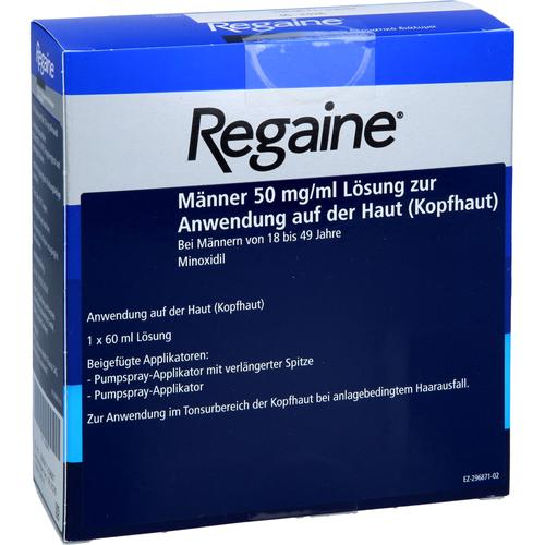 Regaine Männer 50 mg/ml Lsg. Z. Anw. A.d. Kopfhaut 60 ml EurimPharm Arzneimittel bei onfy.de kaufen 18259879