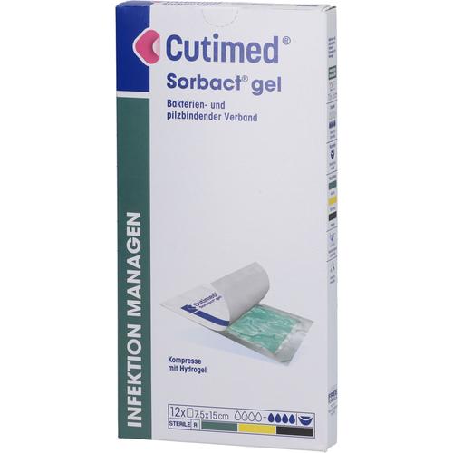 Cutimed Sorbact Gel Kompressen 7.5x15 cm 12 St Acti Medi bei onfy.de kaufen 19347120
