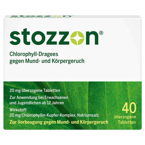 Stozzon Chlorophyll 40 St Queisser Pharma bei onfy.de kaufen 03538355