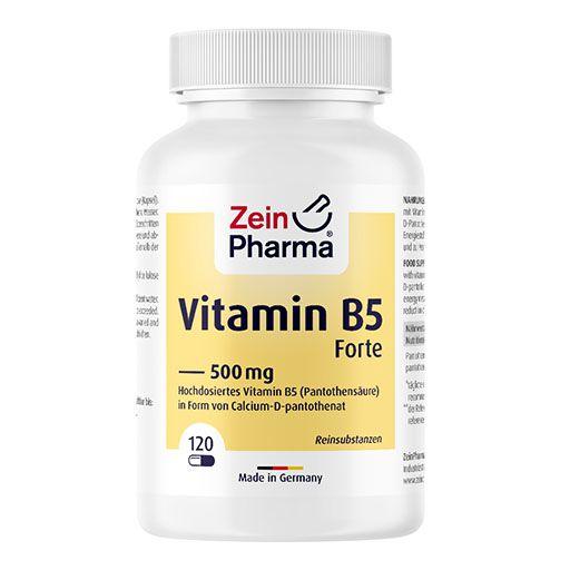 Vitamin B5 (pantothensäure) 500 mg Kapseln null