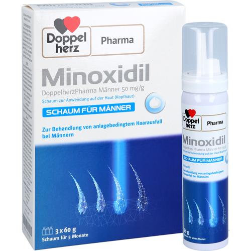 Minoxidil Doppelherzpharma Männer 50 mg/G Schaum 3x60 g Queisser Pharma bei onfy.de kaufen 18754768