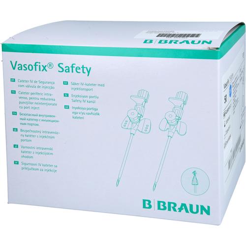 Vasofix Safety Kanüle 22 G 0.9x25 Mm Blau 50 St Crosp Medical bei onfy.de kaufen 19537814