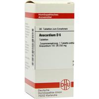 Anacardium D 6 null