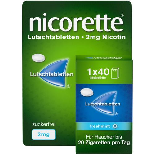 Nicorette Freshmint 2mg Lutschtabletten Gepresst 40 St Kenvue Germany GmbH (OTC) bei onfy.de kaufen 19252218
