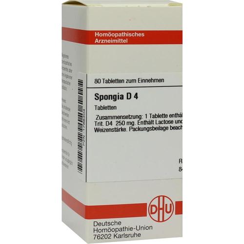 Spongia D 4 80 St DHU-Arzneimittel bei onfy.de kaufen 01786304