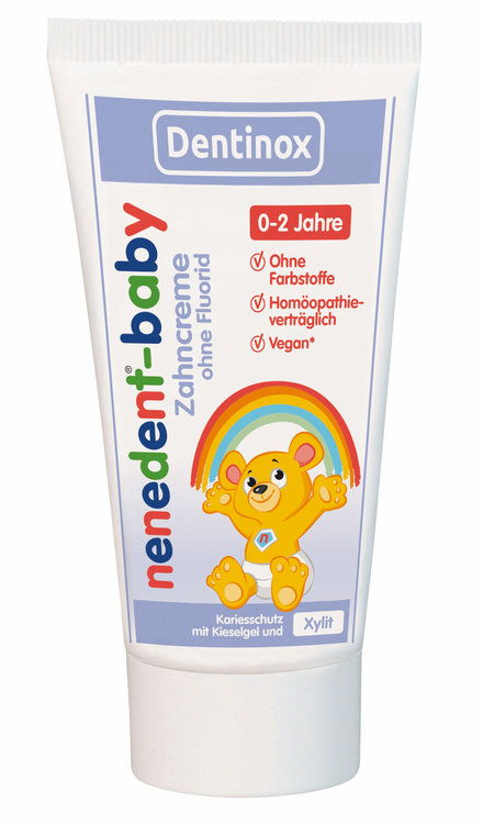 Nenedent-Baby Zahncreme ohne Fluorid Einzeltube 50 ml Dentinox Gesellschaft für pharmazeutische Präparate bei onfy.de kaufen 19073585