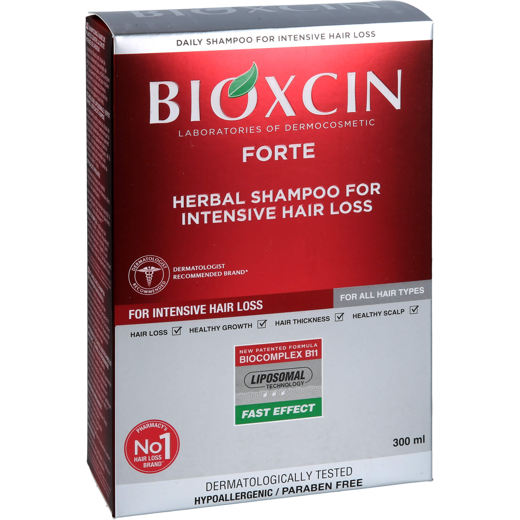 Bioxcin Forte Shp gegen Intensiv Haarausfall 300 ml BIOTA Laboratories bei onfy.de kaufen 19216174