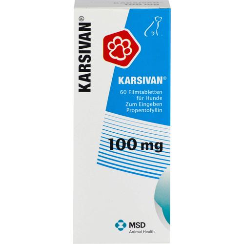 Karsivan 100 Vet 60 St Intervet Deutschland Gmbh bei onfy.de kaufen 07545731