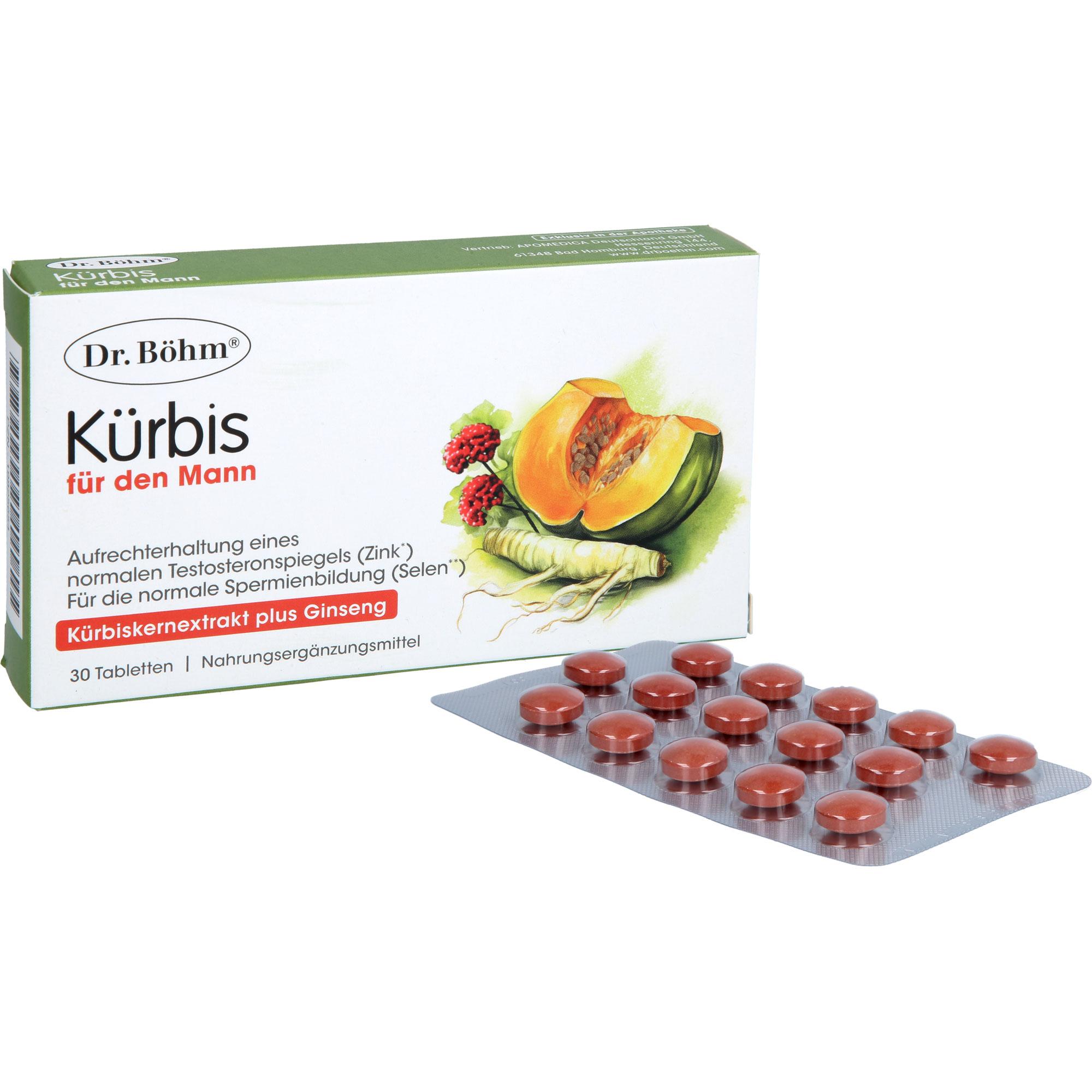 Dr. Böhm Kürbis für den Mann 30 St Apomedica Pharmazeutische Produkte bei onfy.de kaufen 19825654