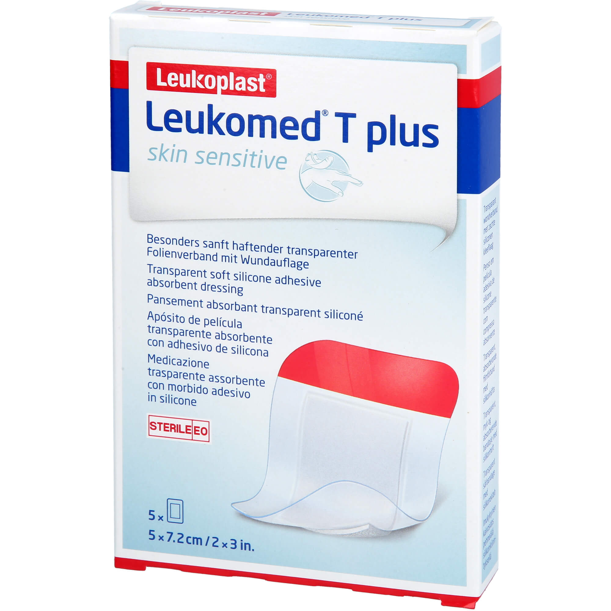 Leukomed T Plus Skin Sensitive Steril 5x7.2 cm 5 St 1001 Artikel Medical bei onfy.de kaufen 18730101