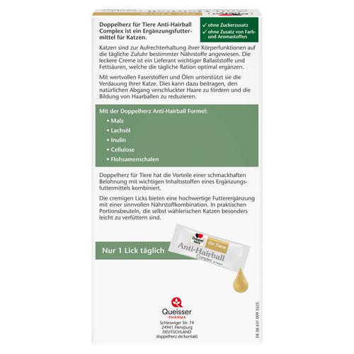 Doppelherz für Tiere Anti-Hairball Complex Katzen 25x10 g Queisser Pharma bei onfy.de kaufen 18110054