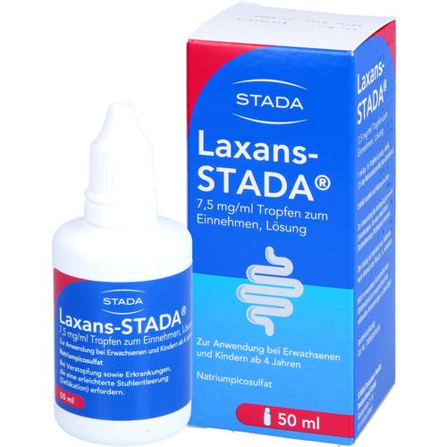 Laxans-Stada 7.5 mg Tropfen Zum Einnehmen 50 ml STADA Consumer Health Deutschland bei onfy.de kaufen 18701476