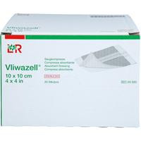 Vliwazell 10x10 Sterile Kompresse null