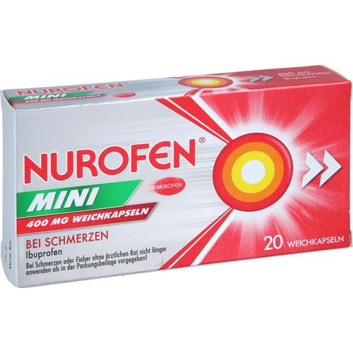 Nurofen Mini 400 mg Weichkapseln 20 St Reckitt Benckiser Deutschland bei onfy.de kaufen 19118767
