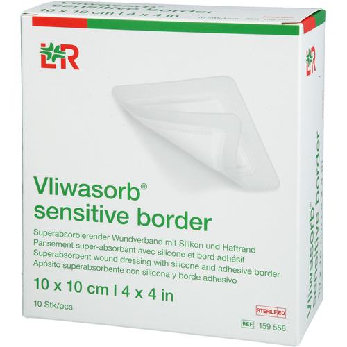 Vliwasorb Sensitive Border 10x10 cm 10 St Lohmann & Rauscher bei onfy.de kaufen 19223820