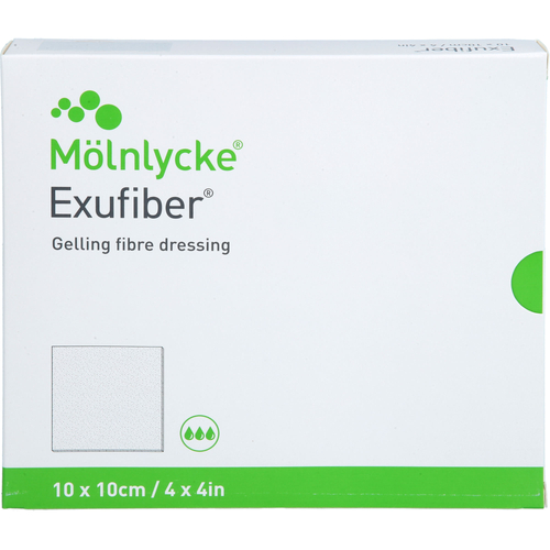 Exufiber 10x10 cm Gel-Faserverband 10 St Docpharm bei onfy.de kaufen 20312256
