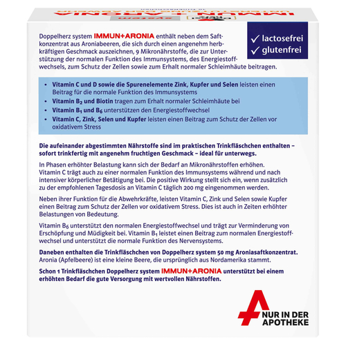 Doppelherz Immun + Aronia System 10 St Queisser Pharma bei onfy.de kaufen 10389565